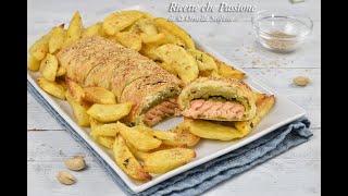 Come cucinare il filetto di salmone per le feste  Ricette che Passione [upl. by Etnoved]