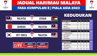 Jadual Siaran langsung Harimau Malaya  Piala Asia 2023  Live Astro Arena Bola [upl. by Libbi]