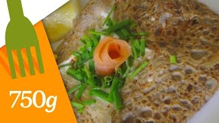 Recette des Galettes au saumon fumé  750g [upl. by Elagibba]