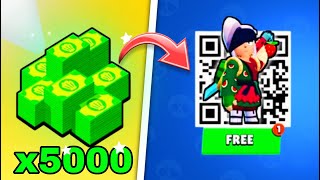 FREE GIFTS QR CODES 🎁🎁  Amazing StarDrops Opening  Brawlstars [upl. by Eadwine]