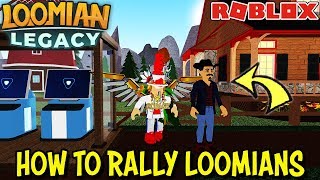 HOW TO RALLY AT THE RALLY RANCH  Loomian Legacy Roblox  How To Breed [upl. by Auqinehs68]