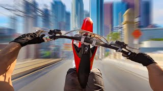 Poaching Downtown LA on The Worlds Most Powerful Dirt Bike FULL VIDEO [upl. by Delisle543]