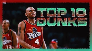 Jerry Stackhouse Top 10 Career Dunks [upl. by Norat778]