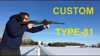 Type81 with Magpul Zhukov Stock amp Custom Handguards [upl. by Amati]