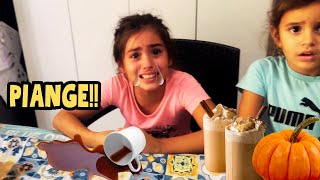 GIORGIA PIANGE per la CHALLENGE  Pumpikin spice latte ☕️🎃 [upl. by Fadil]