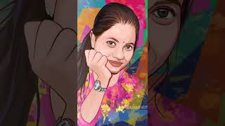 Stunning Human Portrait Drawing Using Procreate  Procreate Portrait Tutorial [upl. by Ajay]