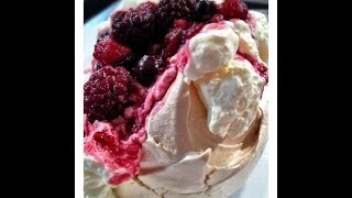 The Easiest amp Simplest Pavlova Recipe in the World  FOODIE HACK [upl. by Mozes117]