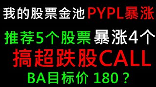 美股周二盘后股票快评！CALL超跌股！SPY QQQ TSLA SQ AMD COIN SHOP LCID RIVN UBER PYPL SNOW PINS RBLX CRWD BA AAPL [upl. by Alecram810]