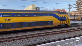 Treinen op het Station Zaandam 2024 [upl. by Akyssej]