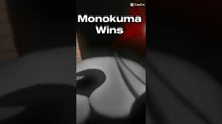 Sakura Ogami Vs Monokuma edit 1v1 danganronpa monokuma anime 1v1edit [upl. by Joni]