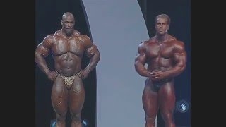 Mr Olympia 2006 Final Jay Cutler vs Ronnie Coleman [upl. by Airad]