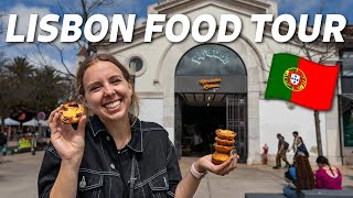 Ultimate PORTUGAL FOOD TOUR through Lisbon [upl. by Nimrak]