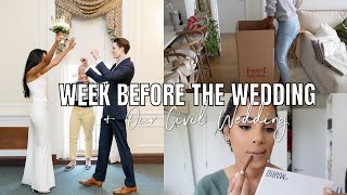 VLOG Week Before The Wedding  Our Civil Wedding PART 1 [upl. by Ecilegna]