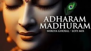 Adharam Madhuram Slow  Reverb Krishna Bhajan  Bhakti Song  BhajanSong  Madhurashtakam Lofi [upl. by Retrop208]