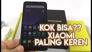 XIAOMI POCOPHONE F1  REVIEW amp UNBOXING KOK PALING KEREN [upl. by Acnairb538]