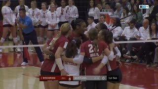 Wisconsin Volleyball Highlights from the 2023 Regular Season [upl. by Brady786]