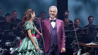 Andrea Bocelli  Altice Arena 2023  Memories [upl. by Yllac]