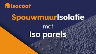 Spouwmuurisolatie met isoparels  Isocoat Isolatie [upl. by Irek]