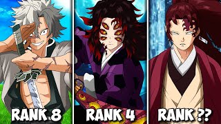 All 21 Weapons in Demon Slayer Ranked By Power [upl. by Birk401]