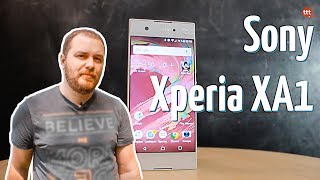 Обзор смартфона Sony Xperia XA1  доступный флагман [upl. by Drugge]