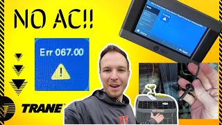 Trane Error Code 06700 FIX DIY [upl. by Alys588]