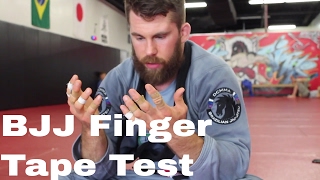 How to Apply Monkey Tape to fingers for Brazilian Jiu Jitsu BJJ [upl. by Iglesias662]