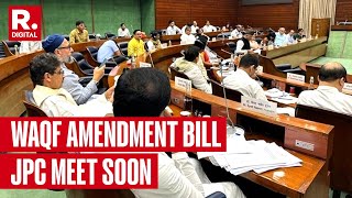 JPC Meet on Waqf Amendment Bill Set for Sep 56  Battle Heats Up for JampK Assembly Polls [upl. by Simah]