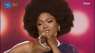 Chioma performing quotin the music quot by omawunmi on Nigerian idol [upl. by Yleme]