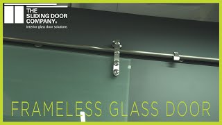 Frameless Glass Door The Sliding Door Company [upl. by Shipp830]