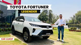 2024 Toyota Fortuner Legender Walkaround  Car Quest [upl. by Anrol]