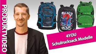 4You Schulrucksack Modelle 201718 im direkten Vergleich [upl. by Adaline]