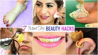 7 LIFE Saving BEAUTY HACKS You Must Try  Makeup Skincare Haircare Anaysa [upl. by Eldreeda16]