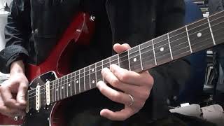 Judas PriestExciter guitar solo cover [upl. by Aisel640]