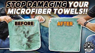 Simple Tips to Give Your Microfiber Items the Softest and Longest Life Possible  Chemical Guys [upl. by Jenni]