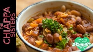 Healthy Tuscan Bean Soup [upl. by Tuhn]