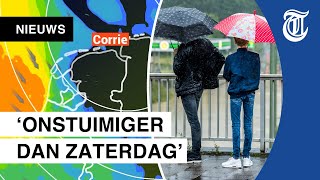 Storm Corrie komt eraan hier gaat het los [upl. by Aenehs]