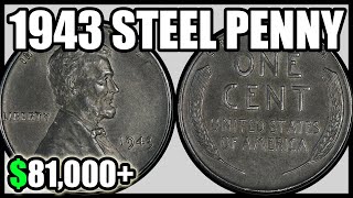 1943 Steel Pennies Worth Money  How Much Is It Worth and Why Errors Varieties and History [upl. by Shanan345]