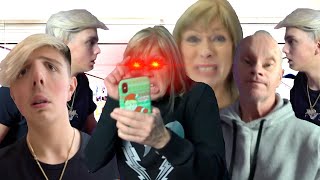 Morgz Mum Abuses iPhones YTP [upl. by Ybab]