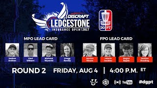 Round Two 2017 Ledgestone Insurance Open  Anthon Ulibarri Wysocki amp Barsby [upl. by Young590]