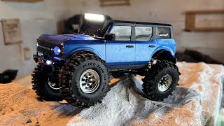 TRX4m killer SCX24 build 2 “The Monster Bronco” [upl. by Yliak]