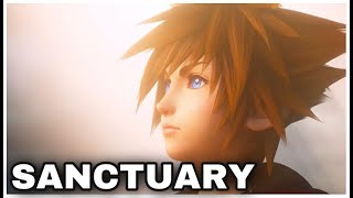 Kingdom Hearts 3 Opening with Sanctuary of KH 2 [upl. by Yanal]