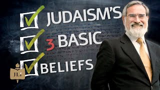 Judaism Comes Down to THESE 3 Basics Beliefs [upl. by Aniarrol]