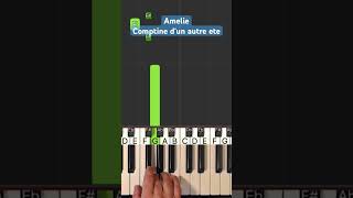 Amelie  Comptine d‘un autre ete  Piano [upl. by Aracat]