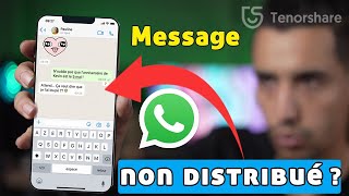 💥RÉSOLU💥 Message WhatsApp non distribué😢📲 [upl. by Adlev]