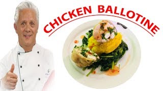 How To Make Chicken Ballotine by James Pulham  Recipe  One Shot Simple Cooking [upl. by Raff]