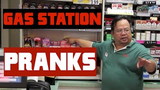 BEST GAS STATION PRANK [upl. by Aribold]