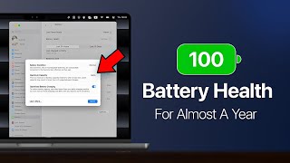 The ONLY Way To Maintain 100 MacBook Battery Health [upl. by Maram]