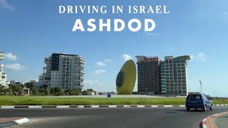 Ashdod 4K Driving in Israel 2022 אשדוד ✡ ישראל [upl. by Cioban608]