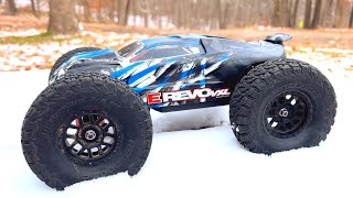 116 Traxxas ERevo VXL with HUGE TIRES [upl. by Francklin]