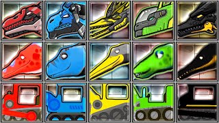 Dinosaur Digger  Dinosaur Train  Dino Robot Corps  MegaloAmargaPlioMosaRhamphorhynchusQuetza [upl. by Tisman]